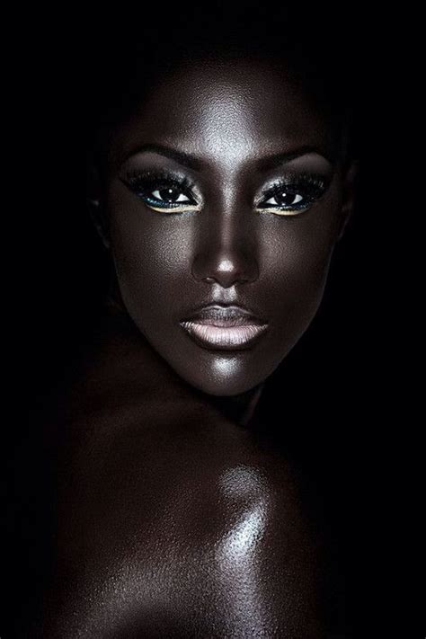 Highlights On Black Skin Lighting Amazing Beautiful Black Women