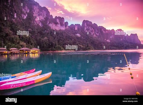 Khao Sok National Park Views In Thailand Stock Photo Alamy