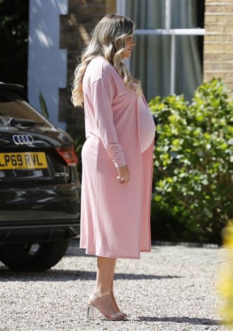 Pregnant Georgia Kousoulou At A Photoshoot In Essex 04 27 2021 Hawtcelebs