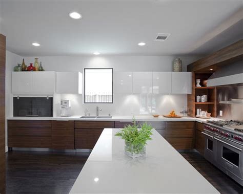 Tell us if you have seen an interior kitchen designed this way and if you liked it! No Upper Cabinets In Kitchen | Houzz