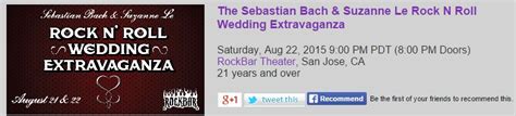Ex Skid Row Singer Sebastian Bach Is Getting Married And