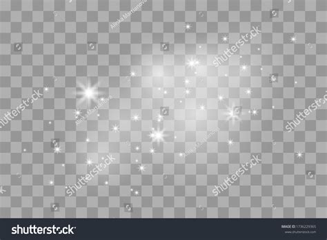 Shine Light Effect Png Bright Sparkle Stock Vector Royalty Free