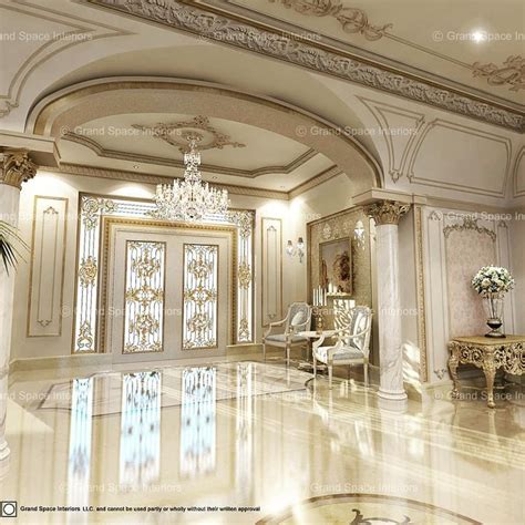 Luxury Palace Entrance Designed By Grand Space Interiors Palace Villa