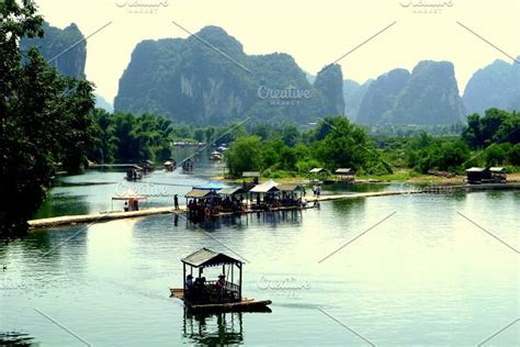 Yangshuo Karst Mountains China High Quality Nature Stock Photos