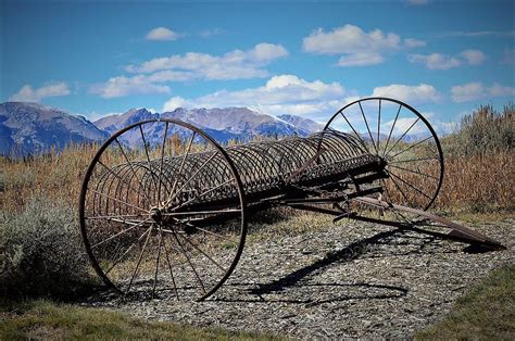 The Old Sitting Hay Rake Photograph By Stacy Jenkins Fine Art America