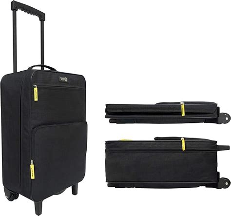 Travel Ready 2 Wheel Ultra Lightweight 18kg Collapsible Cabin Luggage