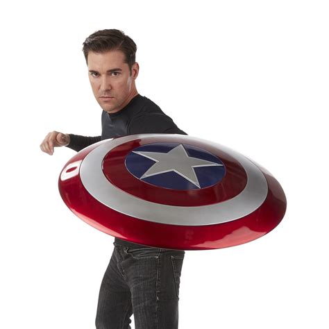 Marvel Legends Captain America Shield Prop Replica At Mighty Ape Nz