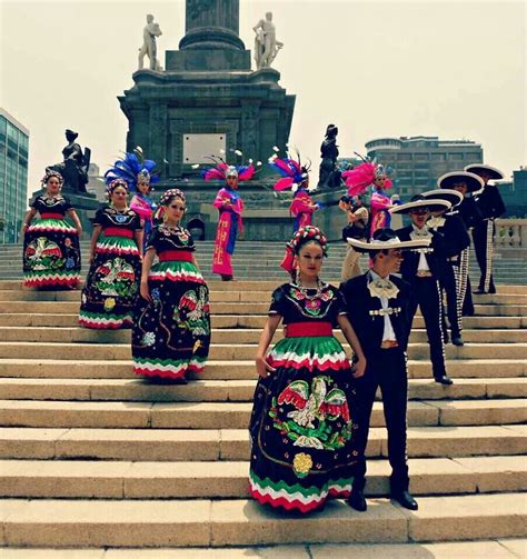 Vibrant Ballet Folklorico In Mexico