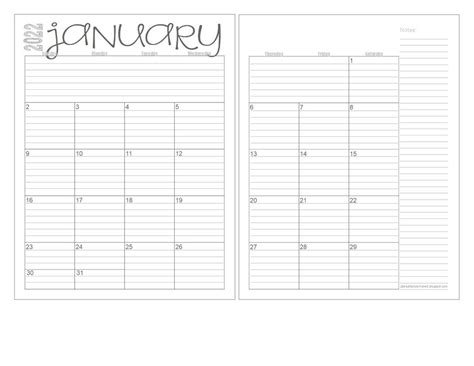 Free Printable Monthly Calendar With Lines Month Calendar Printable