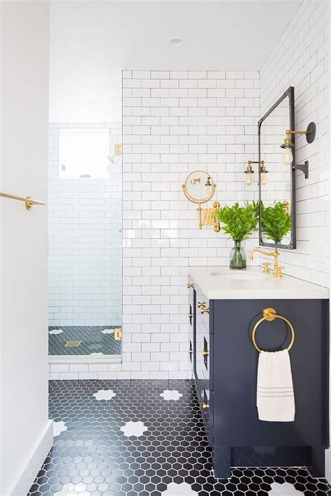 For a hexagon bathroom tile, it is alright to tile straightforwardly onto the drywall. Bathroom Hex Tile Flooring is a mix of matte black and ...