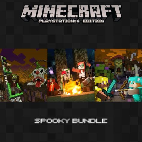 Minecraft Xbox One Edition Minecraft Spooky Bundle 2016 Box Cover