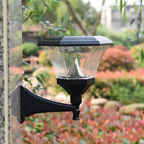 For another way to brighten your yard, add fence post lights to your home's fence. Solar Outdoor LED Light Fixture Outdoor Waterproof Solar ...