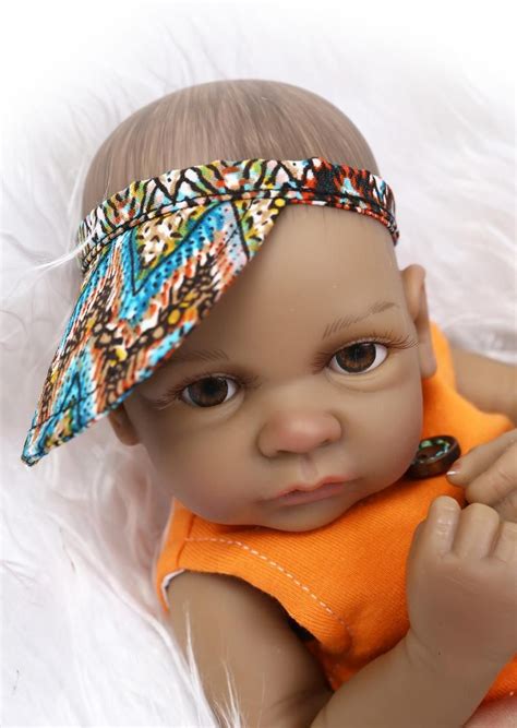 Hot 105 Inch American Baby Doll African Black Girl Doll Full Silicone