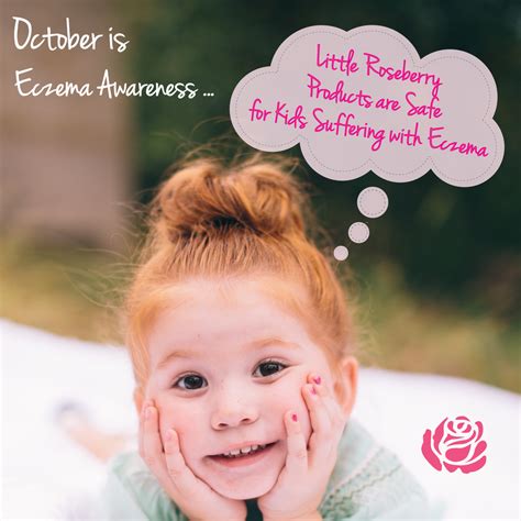 October Is Eczema Awareness Month Little Roseberry