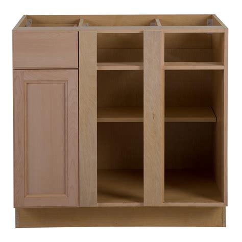Please refer to the assembly video on website and be sure to clarify with your cabinet coach before ordering. Hampton Bay Assembled 36x24.5x34.5 in. Easthaven Blind Base Corner Cabinet in Unfinished German ...