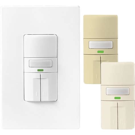 The costs of a motion sensor is lower as compared to the. Eaton Single-Pole 3-Way Occupancy Sensor Dual Switch ...