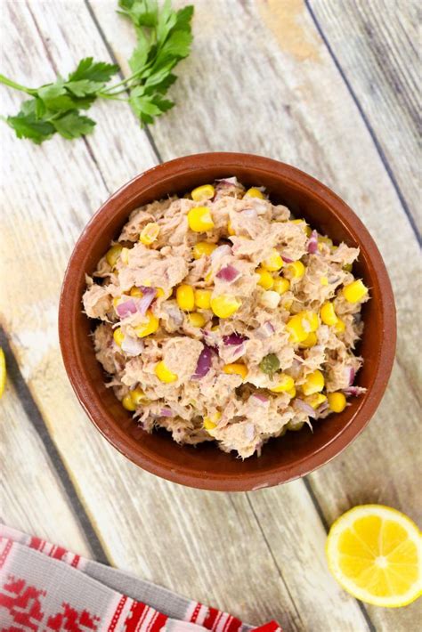 Tuna Salad With Sweet Corn And Mayonnaise Sweet Corn Salad Recipe