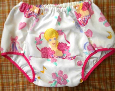Adult Baby Abdl Short Diaper Cover Waterproof Pul Material Snaps Crotch