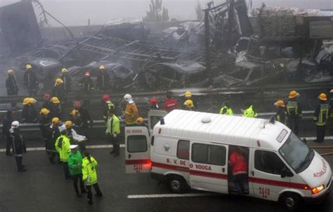 Portugal un carambolage fait cinq morts et 72 blessés