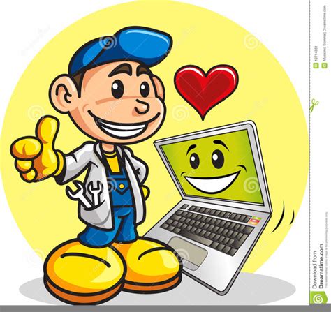 Happy Computer User Clipart Free Images At Vector Clip
