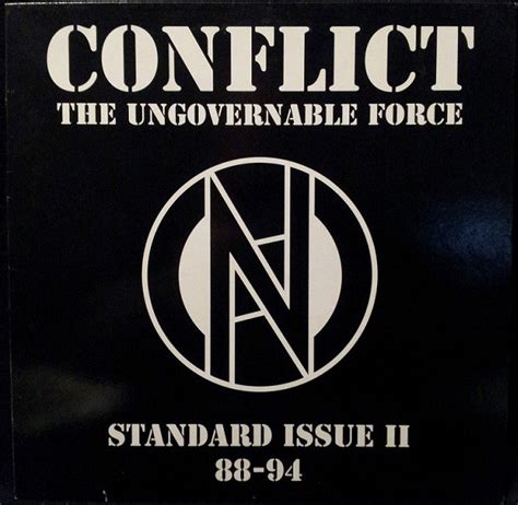 Conflict Standard Issue Ii 88 94 1995 Vinyl Discogs