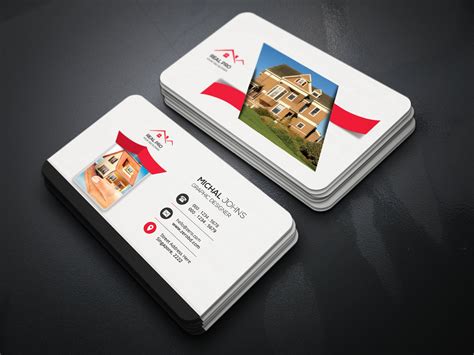 Real Estate Business Cards Creative Business Card Templates
