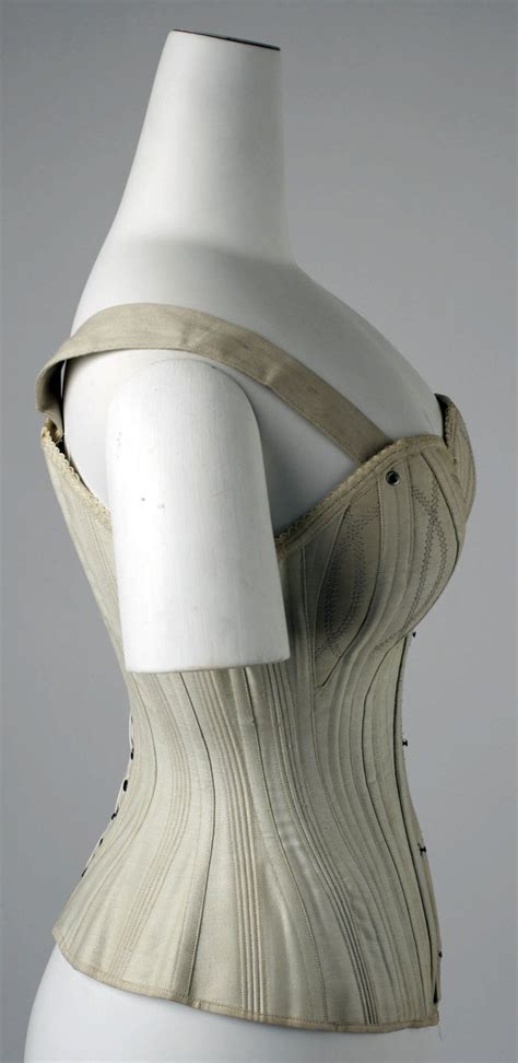 Ephemeral Elegance — Corset 1890s Dr Warners Caroline Health Via