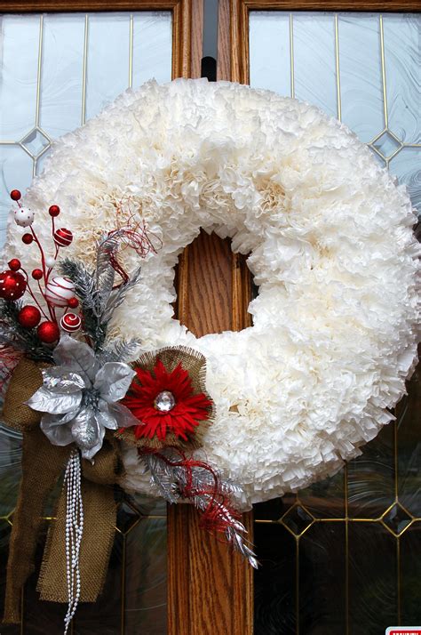 I'll show you how to make a diy coffee filter using paper towel, napkin or tissue. 15 DIY Coffee Filter Wreath Tutorials | Guide Patterns
