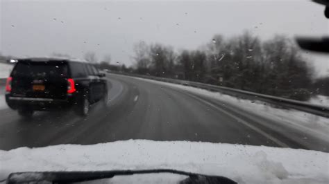 Buffalo Ny Cruising In The Snow Storm Youtube