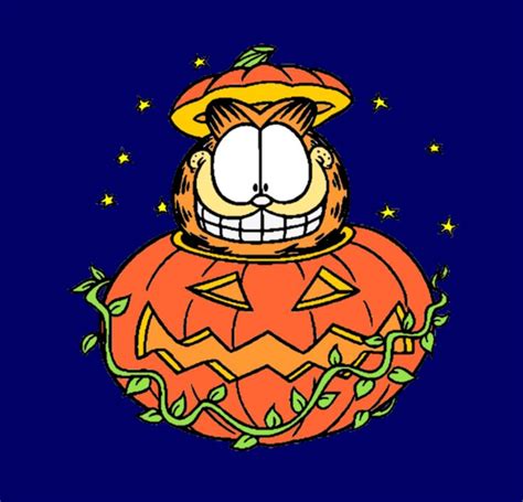Halloween Garfield Cartoon Icons Cartoonist Garfield