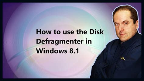 You no longer have menus or the colored graphs showing you how the data is arranged on your hard drive. How to use the Disk Defragmenter in Windows 8.1 - YouTube