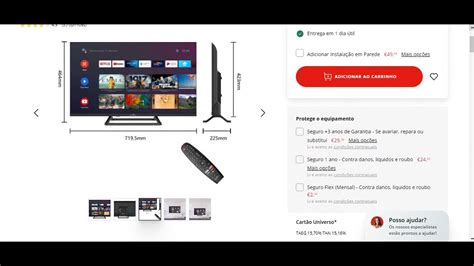 Tv Smart Tech Ha V Led Cm Hd Android Tv Youtube