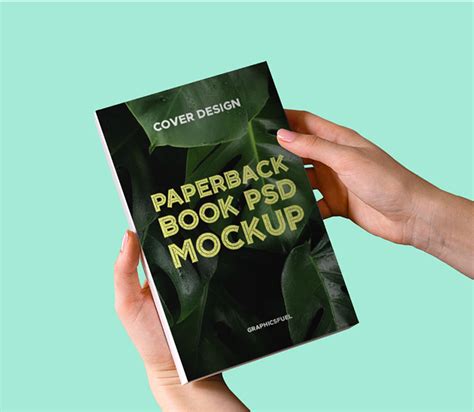 Download Creative Paperback Book Mockup Template PSD | Freebies