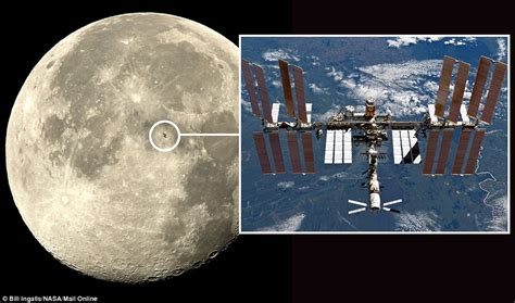 Iss Captured In Stunning Images As It Makes Rare Pass In Front Of The