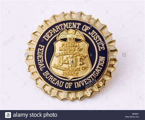 Fbi Badge Stock Photos And Fbi Badge Stock Images Alamy