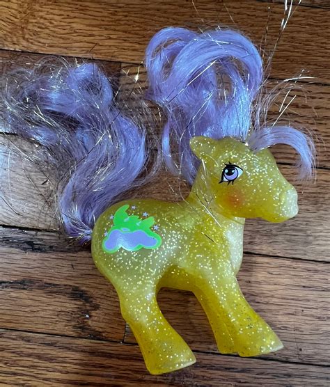 Vintage Hasbro G1 My Little Pony Mlp Sparkle Ponies Star Hopper