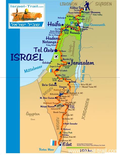Ein Unbekannter “jakobsweg” Der Israel Trail Der Israel National Trail