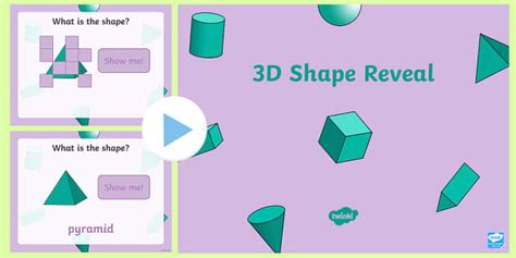3d Shape Reveal Powerpoint Twinkl Learning Resources