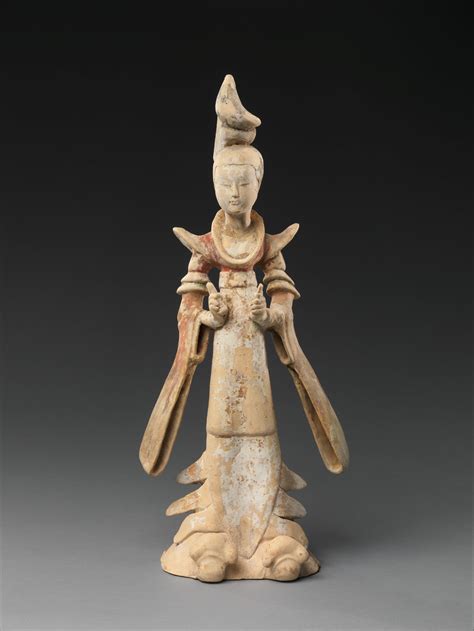 Standing Court Lady China Tang Dynasty 618907 The Metropolitan