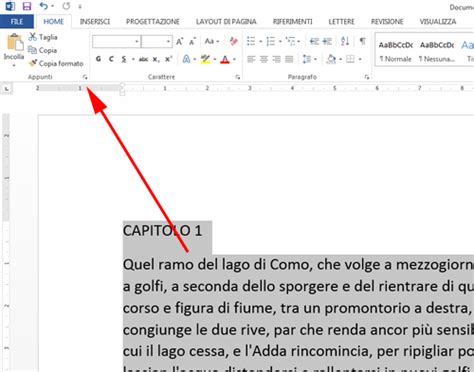 Clicca su un punto posto all'inizio del contenuto del documento, quindi trascina il puntatore del mouse fino alla fine. Guida all'impaginazione e al corretto conteggio delle ...