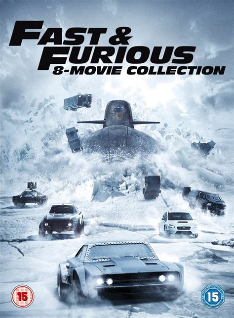 Fast And Furious 8 Movie Collection Dvd Box Set Free Shipping Over £
