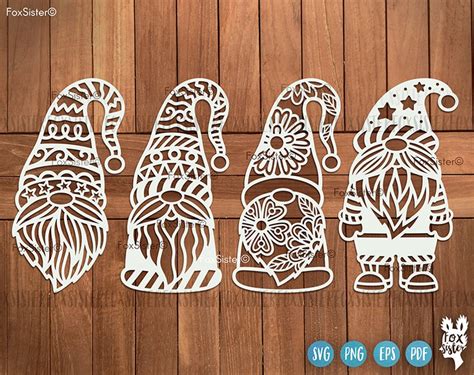 Christmas Gnome Svg For Cricut And Silhouette Christmas Svg Etsy