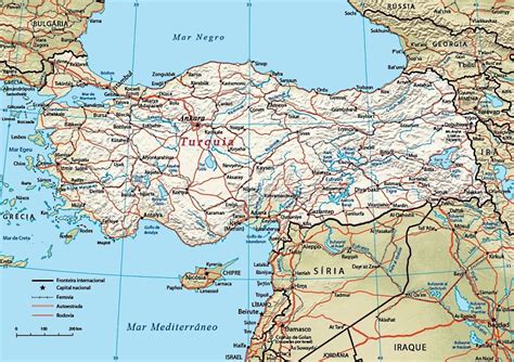 Mapa Da Turquia Turquia Mapa Online