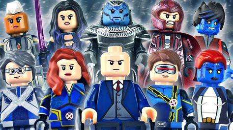Lego Marvel X Men Minifigures Showcase Youtube