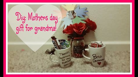 Thank you for gift samples. Diy - Mothers day gifts for grandma! - YouTube
