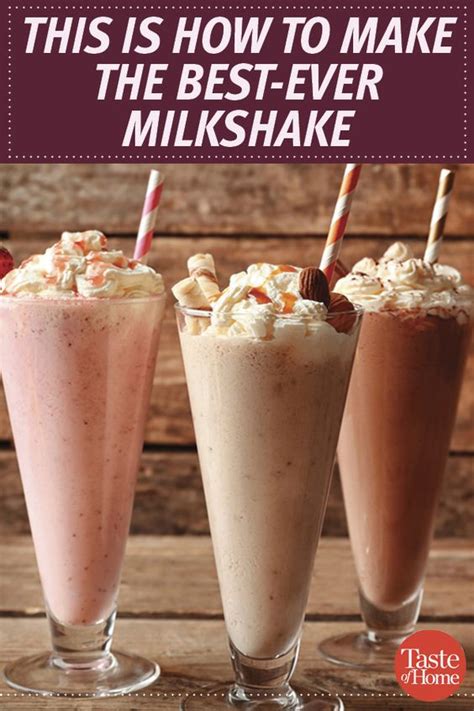 How to make a milkshake + 4 milkshake recipes. How to Make the Best Milkshake Ever | Milkshake recipe ...