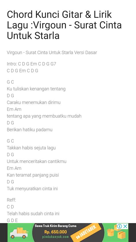 Lagu yang berjudul 'cinta mati' ini dipopulerkan oleh agnes monica dan diciptakan oleh ahmad dhani. Kunci Gitar Lagu Puisi Cinta - Pantun Cinta