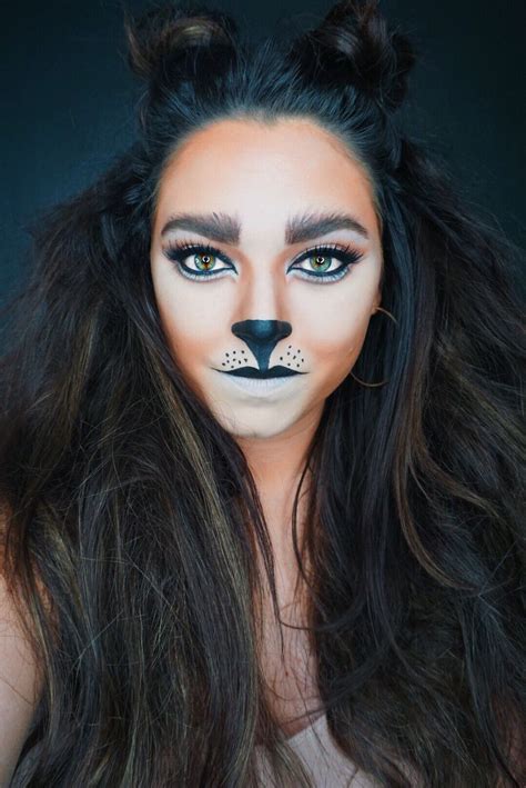 Lion Makeup Cute Halloween Makeup Lion Makeup Halloween Animals Makeup