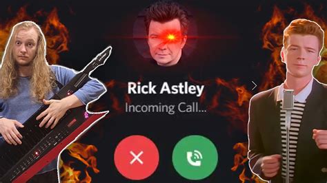 Rick Astley Called Me On Discord At Am Not Clickbait Youtube