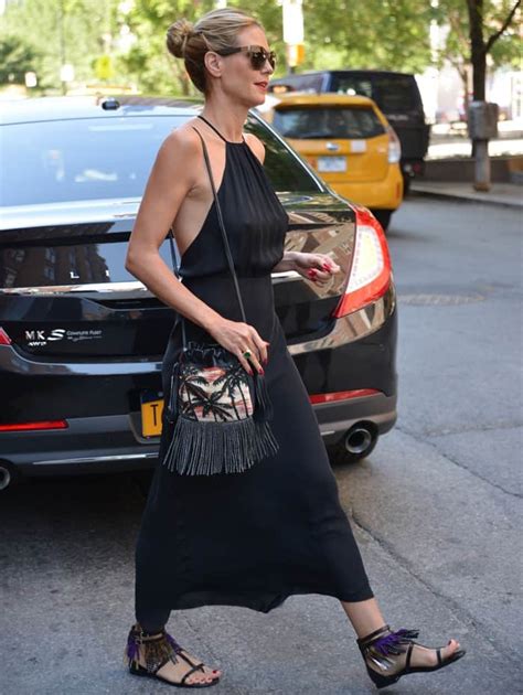 Heidi Klum Parades Her Adorable Mini Bags In New York